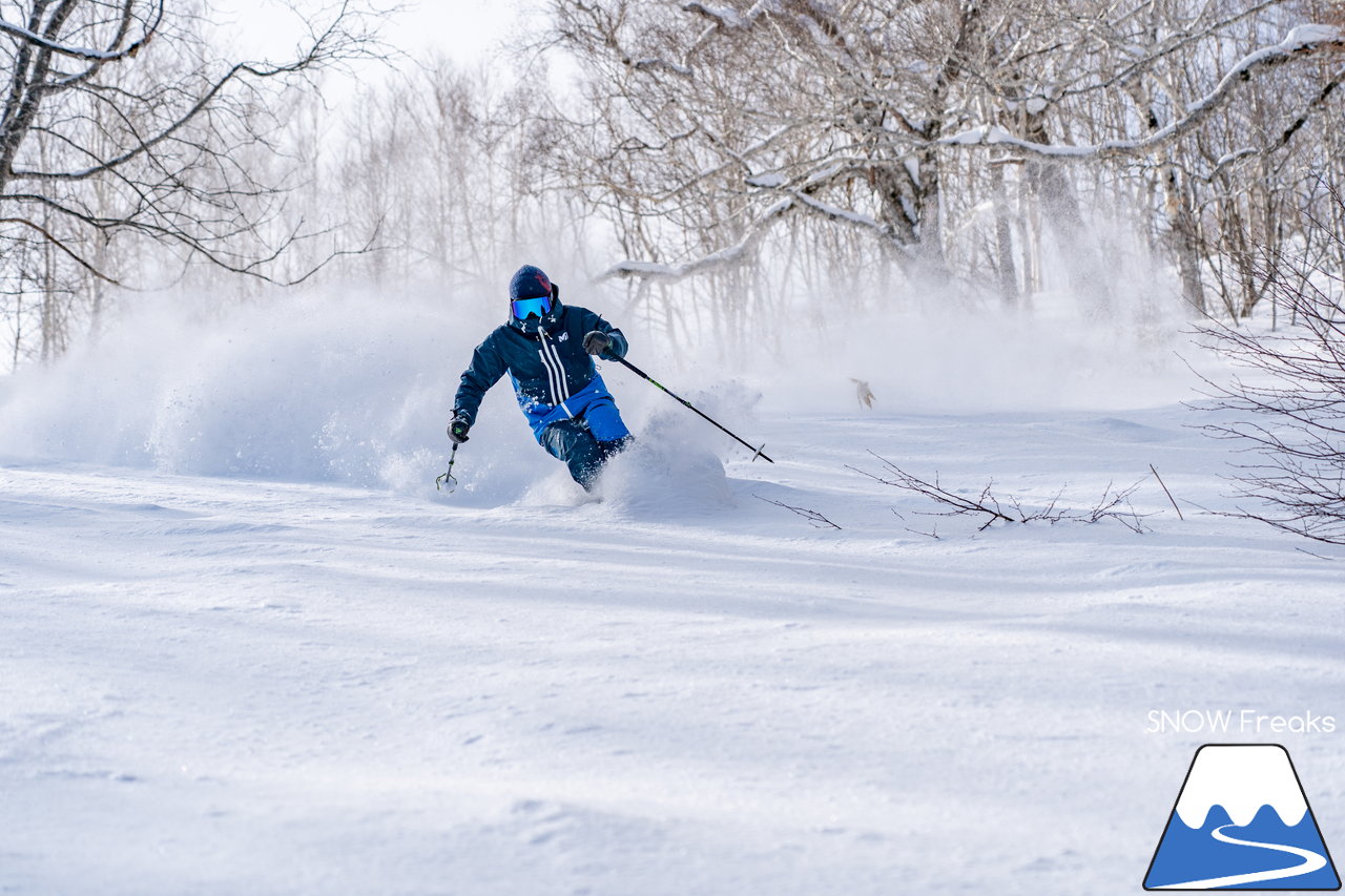 十勝サホロリゾート｜道東の粉雪はレベルが違う☆抵抗感皆無のさらさらパウダースノーへ滑り込め！(*^^*)